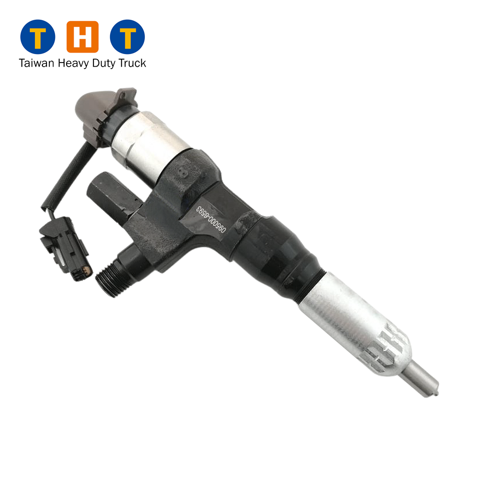 Fuel Injector 095000-6593 Truck Engine Parts For Hino JO8E SK300-8 SK330-8 Diesel Engine