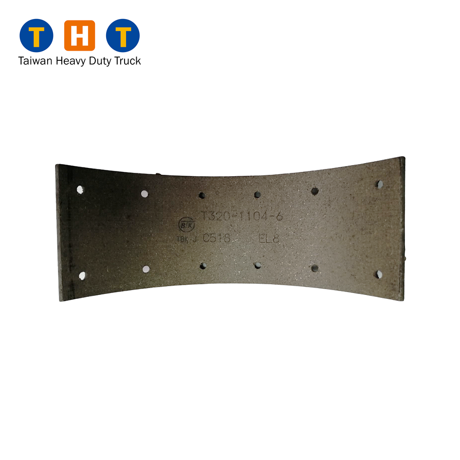 Brake Lining 12Holes*110mm T320-1104 Truck Brake Parts For Fuso Canter Rosa For Mazda T4000 Titan Diesel Engine